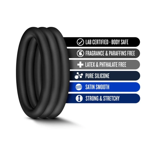 Performance - Vs3 Pure Premium Silicone Cockrings - Large — image 11 of 13