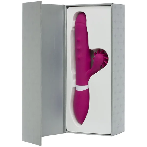 iVibe Select - iRoll Rabbit Vibe with Clit Spinner 