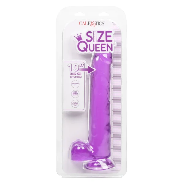 Size Queen 10 Inch- Purple