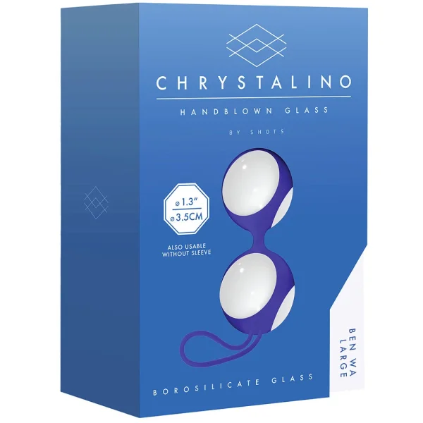Chrystalino Glass Ben Wa Balls