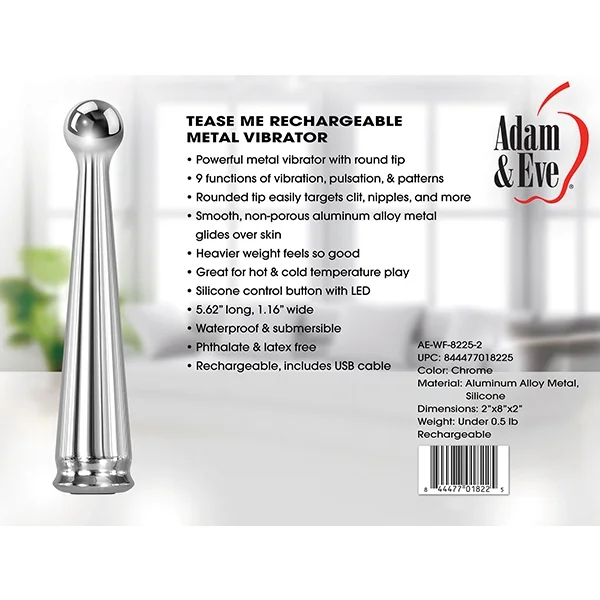 Tease Me Metal Vibrator