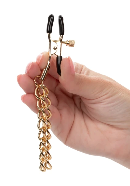 Ride 'em Premium Denim Collection Nipple Clamps