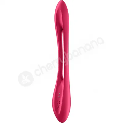 Satisfyer Elastic Joy Red Bendable Couples Versatile Vibrator