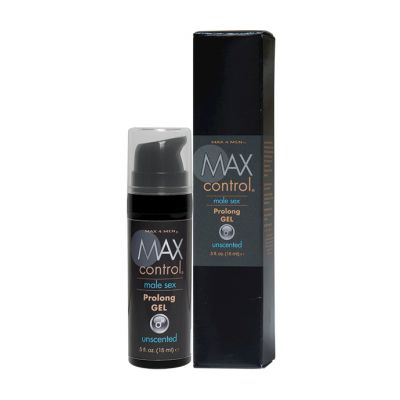 Max Control Male Sex Prolong Gel Unscented 0 5 Oz