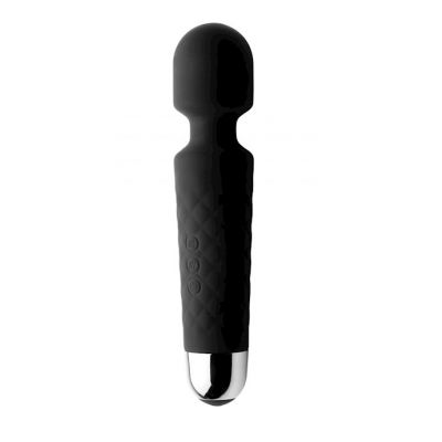 Deep Velvet 18x Massager Wand Black 8 Inch