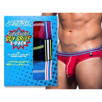 BKEBR Boy Briefs 3 Pack M