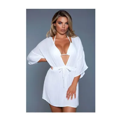 Thalia Beach Dress White S m