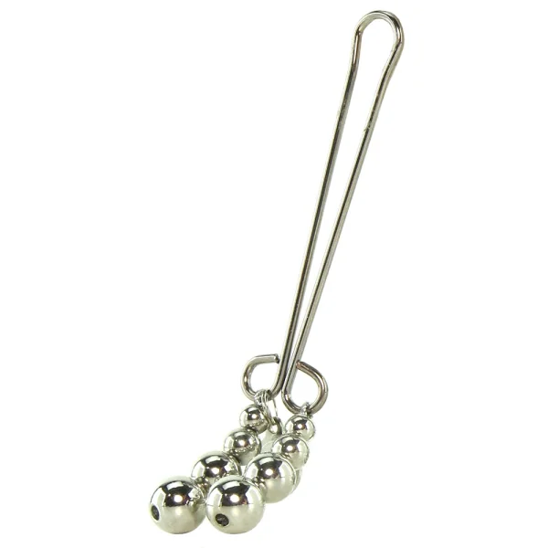 Just Sensation beaded clitoral clamp