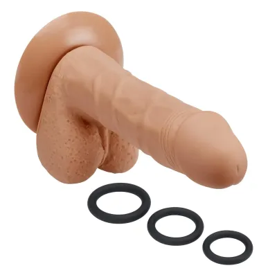 Pro Sensual Series 6 Inch Silicone Pro Odorless Dong Tan