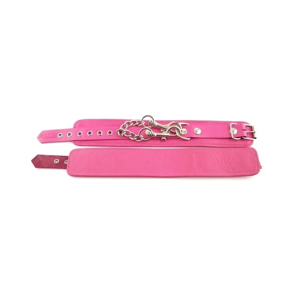 Plain Leather Wrist Cuffs