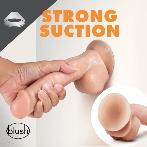 Dr. Skin - Dr. Spin - 8 Inch Gyrating Realistic Dildo - Vanilla