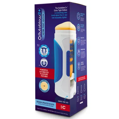 Autoblow 2 XT Vibrating Masturbator Size C up to 6 5 girth
