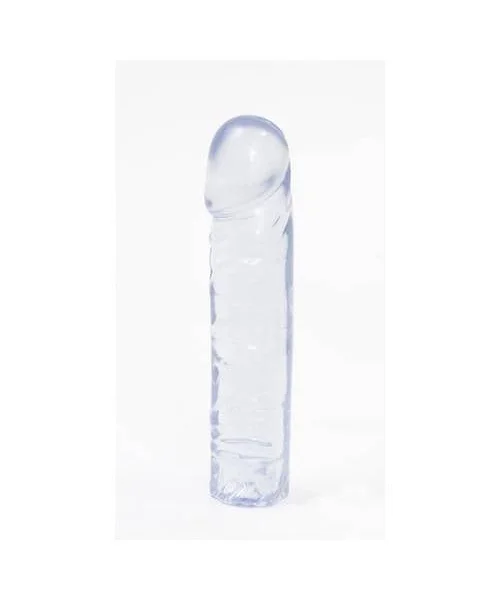 Crystal Jellies Classic Dong 8 Inch - Clear