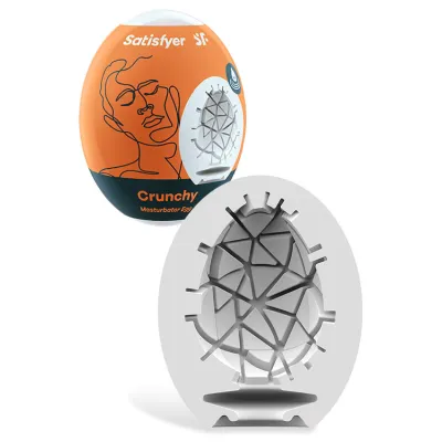 Satisfyer Masturbator Egg Single Crunchy