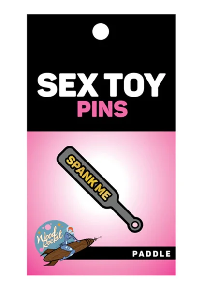 Spank Me Paddle Pin
