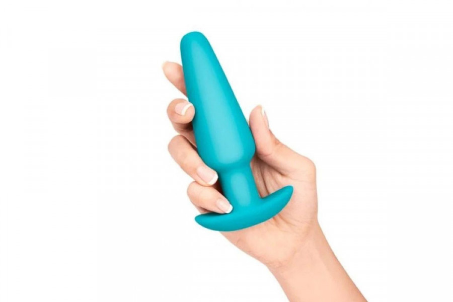 B-Vibe Anal Education Silicone Butt Plugs & Douche Set (7 Pce)