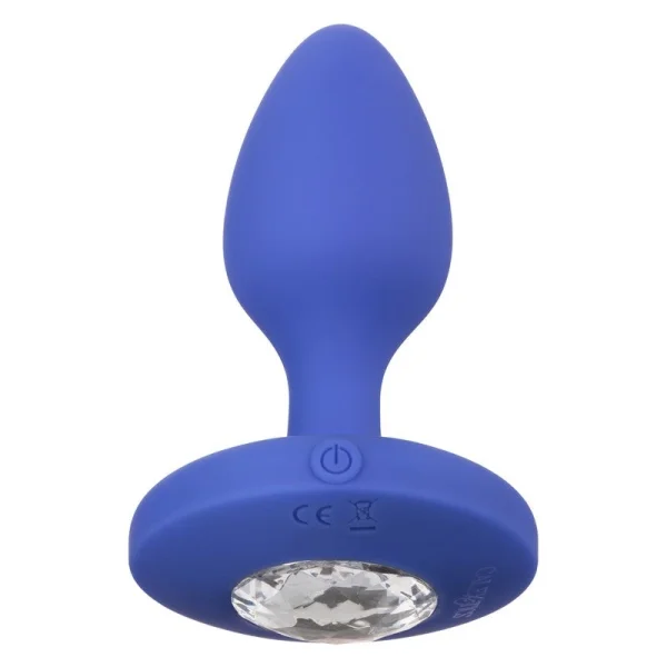 Cheeky Gems Silicone Rechargeable Vibrating Medium Anal Probe By CalExotics - Pink