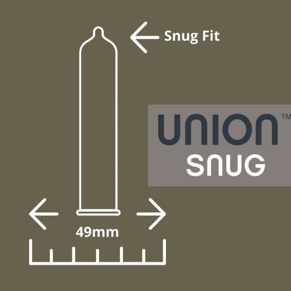 Union "Snug" Smaller Size Condoms | Premium Vegan — image 8 of 11