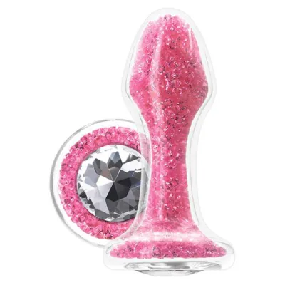 Stardust Glam Plug 3 7 Inch Pink 3 7 Inch