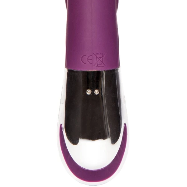 Bondara Tongue Twister 10 Function Thrusting Dildo - 10 Inch — image 5 of 6