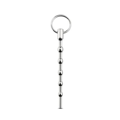 Beaded Solid Metal Dilator With Pull Ring