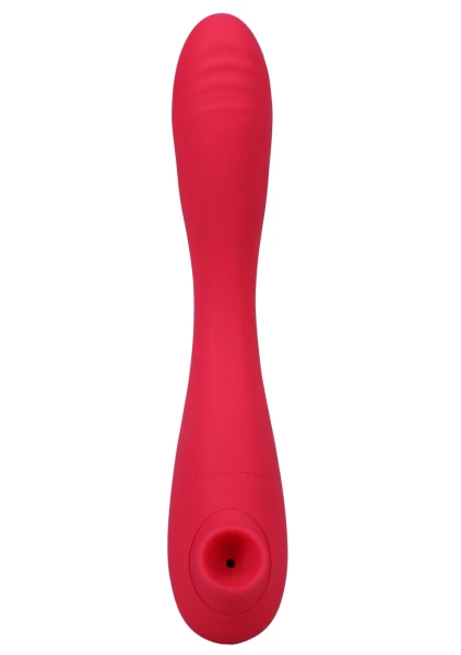 This Product Sucks - Sucking Clitoral Stimulator with Bendable G-Spot Vibrator