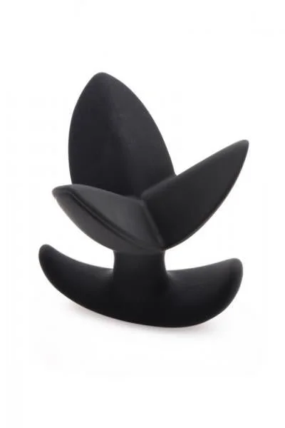 Dark Bloom Mini Claw Silicone Anal Plug Black