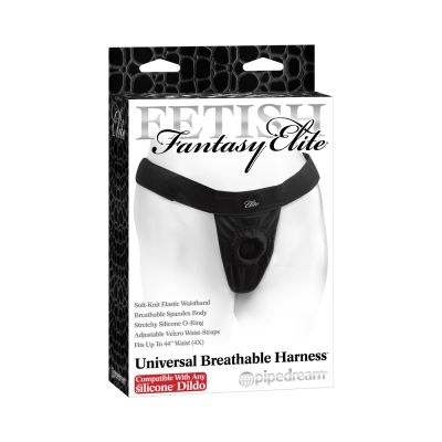Elite Universal Breathable Harness Black O S