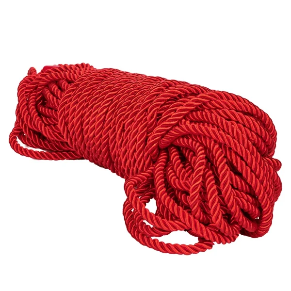 Scandal BDSM Rope 98.5ft- 30m - Red