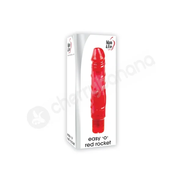 Adam & Eve Easy O Red Rocket Vibrator