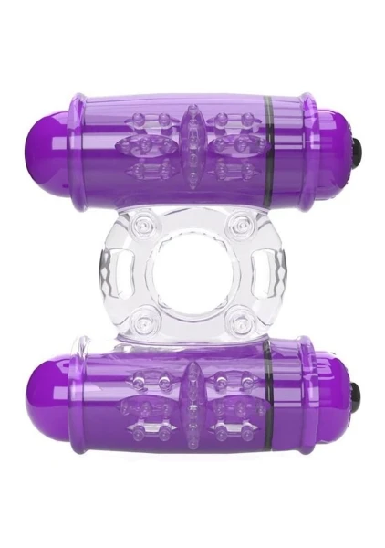 4B Double Wammy Vibrating Ring
