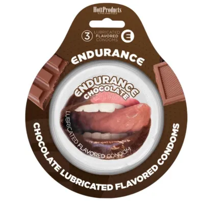 Endurance Condoms Chocolate 3 Pack