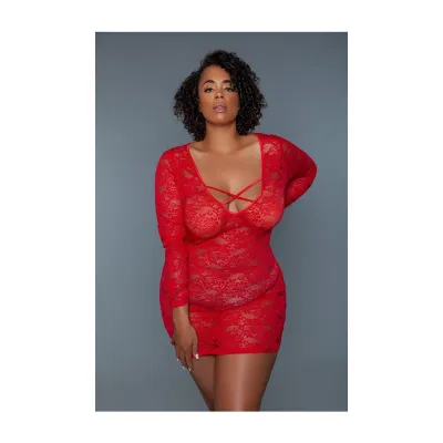 Lynn Sheer Lace Chemise