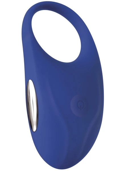Adam & Eve Rechargeable Couples Penis Ring - Blue