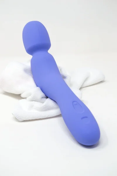 Dame Com Wand Massager - Periwinkle