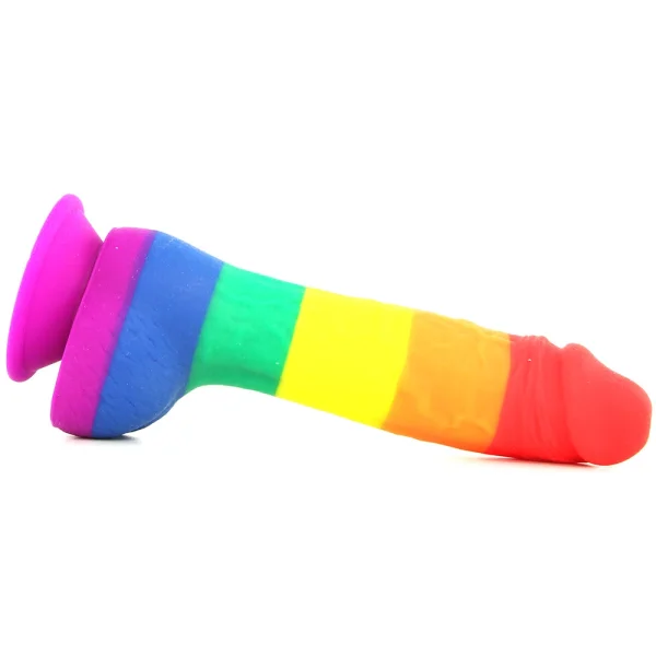 Colours Pleasures Pride Edition Silicone Dildo