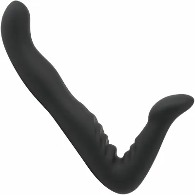 Fetish Fantasy Elite 8 Silicone Strapless Strap On Dildo Black