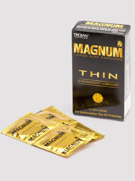 Trojan Magnum Large Ultra Thin Condoms (12 Count)
