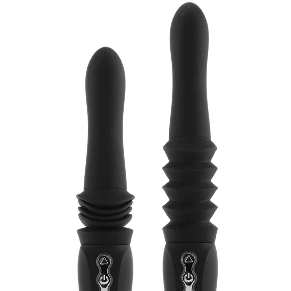 Maia Max Silicone Vibrating, Thrusting Dildo with Suction Cup & Remote Control