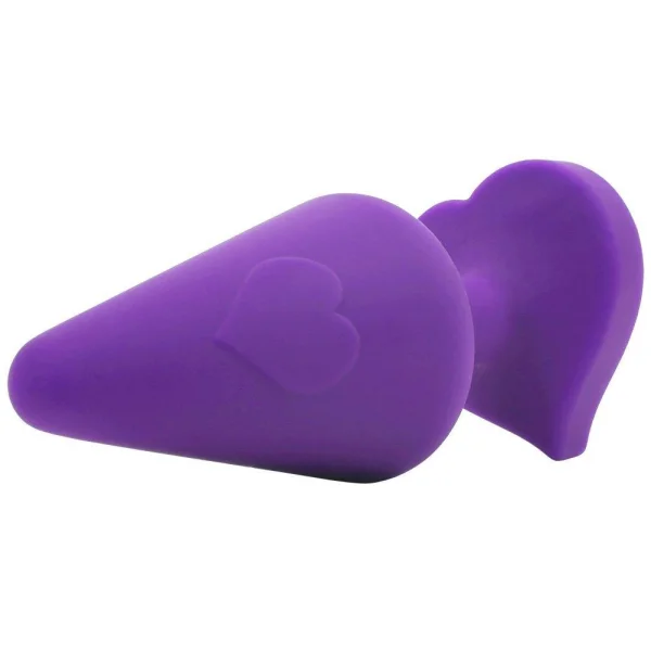 Hearts of Love Sexy Butt Plug - Silky Smooth Silicone!