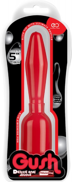 Gush! Deluxe Anal Douche (Red)