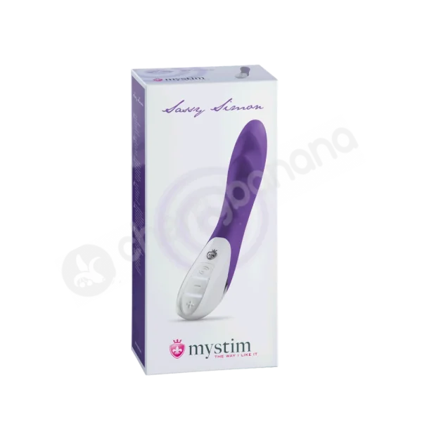 Mystim Sassy Simon Purple Vibrator