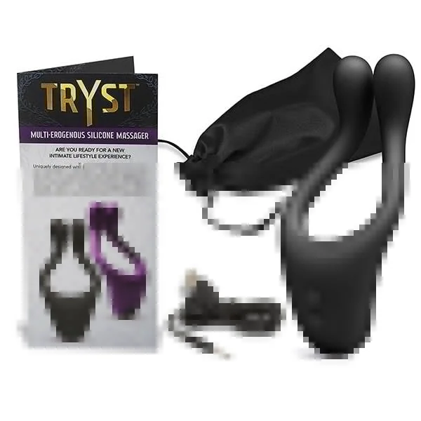 Doc Johnson TRYST Multi Erogenous Zone Massager with Remote