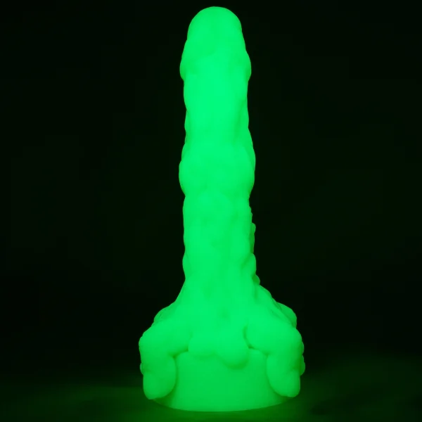 The Toxxxic Avenger ☢️ Glow-In-The-Dark 8.5" Silicone Limited Edition Fantasy Dildo By Uberrime