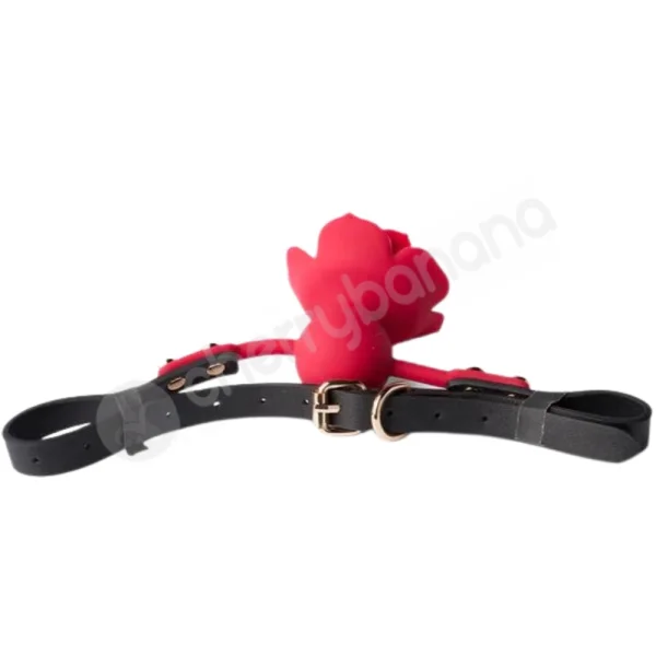 Secret Kisses Rosegasm Bloom Silicone Gag