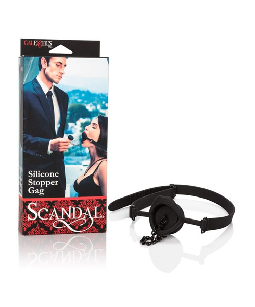 Scandal Silicone Stopper Gag
