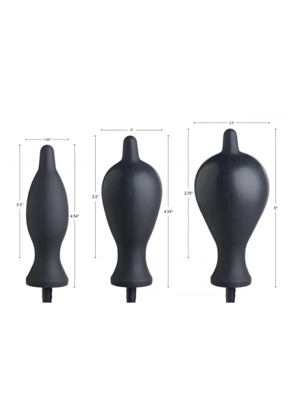 Dark Inflator Inflatable Anal Plug — image 5 of 6