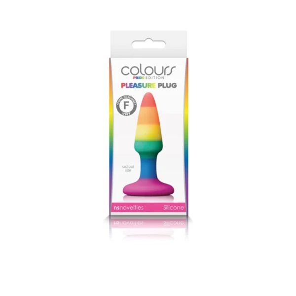 Colours Pride Edition Pleasure Plug Mini Rainbow — image 4 of 4