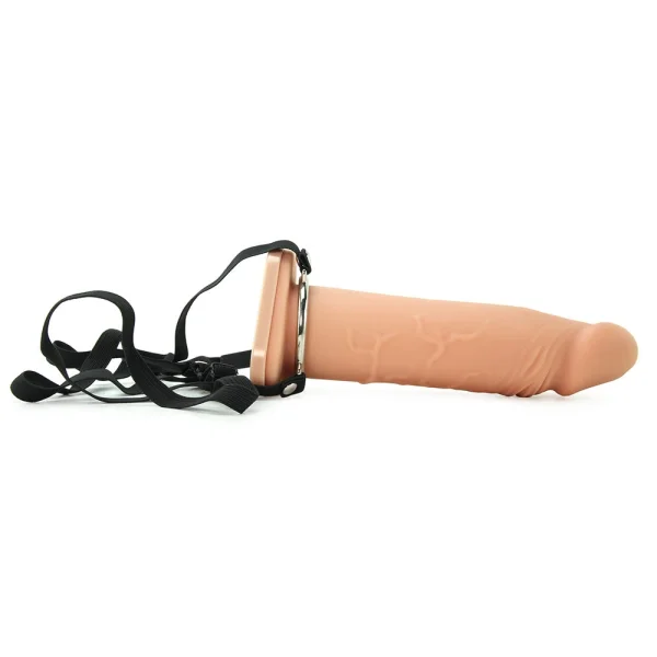 Fantasy X-tensions 8" Silicone Hollow Penis Extension - Vanilla