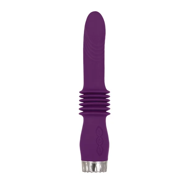A&e Deep Love Thrusting Wand Silicone Rechargeable Purple